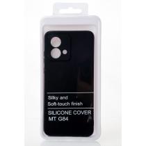 Силиконовый чехол SOFT Silicone Case для Motorola G84 (без лого) черный