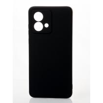 Силиконовый чехол SOFT Silicone Case для Motorola G84 (без лого) черный