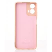 Силиконовый чехол SOFT Silicone Case для Motorola G24 (без лого) пудра