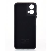 Силиконовый чехол SOFT Silicone Case для Motorola G24 (без лого) черный