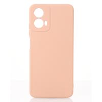 Силіконовий чохол SOFT Silicone Case для телефону Motorola G34 (без лого) пудра