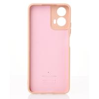 Силіконовий чохол SOFT Silicone Case для телефону Motorola G34 (без лого) пудра