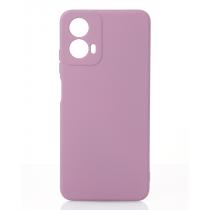 Силіконовий чохол SOFT Silicone Case для телефону Motorola G34 (без лого) лаванда