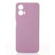 Силіконовий чохол SOFT Silicone Case для телефону Motorola G34 (без лого) лаванда