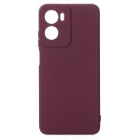 Силиконовый чехол SOFT Silicone Case для Motorola G05 (без лого) бордовый