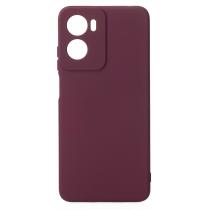 Силиконовый чехол SOFT Silicone Case для Motorola G05 (без лого) бордовый