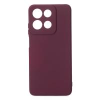 Силиконовый чехол SOFT Silicone Case для Motorola G15 (без лого) бордовый