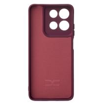 Силіконовий чохол SOFT Silicone Case для телефону Motorola G15 (без лого) бордовий