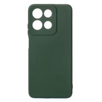 Силиконовый чехол SOFT Silicone Case для Moto G15 Power (без лого) темно-зеленый