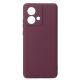 Силиконовый чехол SOFT Silicone Case для Motorola Edge 40 Neo (без лого) бордовый