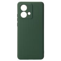 Силиконовый чехол SOFT Silicone Case для Motorola Edge 40 Neo (без лого) темно-зеленый