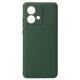 Силиконовый чехол SOFT Silicone Case для Motorola Edge 40 Neo (без лого) темно-зеленый