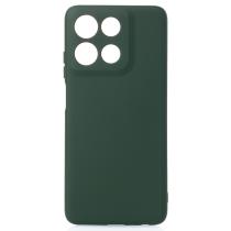 Силиконовый чехол SOFT Silicone Case для Motorola G56 (без лого) темно-зеленый