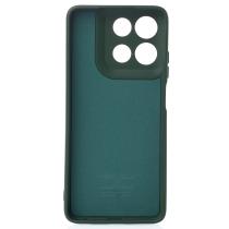 Силиконовый чехол SOFT Silicone Case для Motorola G56 (без лого) темно-зеленый