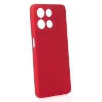 Силиконовый чехол SOFT Silicone Case для Motorola G56 (без лого) красный