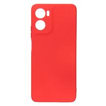 Силиконовый чехол SOFT Silicone Case для Motorola G06 Power (без лого) красный