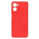 Силиконовый чехол SOFT Silicone Case для Motorola G06 Power (без лого) красный