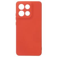 Силиконовый чехол SOFT Silicone Case для Moto G86 (без лого) красный