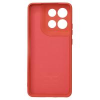 Силиконовый чехол SOFT Silicone Case для Moto G86 (без лого) красный