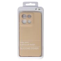 Силиконовый чехол SOFT Silicone Case для Moto G86 (без лого) пудра