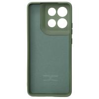 Силиконовый чехол SOFT Silicone Case для Moto G86 (без лого) темно-зеленый