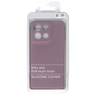 Силиконовый чехол SOFT Silicone Case для Moto G86 (без лого) лаванда