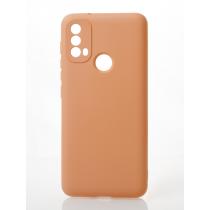 Силиконовый чехол SOFT Silicone Case для Motorola E40 (без лого) пудра