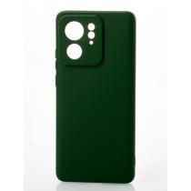 Силиконовый чехол SOFT Silicone Case для Moto Edge 40 (без лого) темно-зеленый