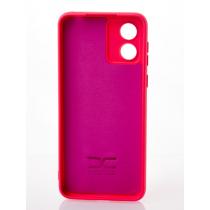 Силіконовий чохол SOFT Silicone Case для телефону Motorola E13 (без лого) малиновий
