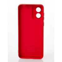 Силіконовий чохол SOFT Silicone Case для телефону Motorola E13 (без лого) червоний