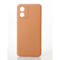 Силіконовий чохол SOFT Silicone Case для телефону Motorola E13 (без лого) пудра