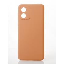 Силіконовий чохол SOFT Silicone Case для телефону Motorola E13 (без лого) пудра