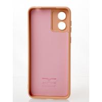 Силіконовий чохол SOFT Silicone Case для телефону Motorola E13 (без лого) пудра