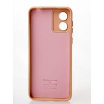 Силіконовий чохол SOFT Silicone Case для телефону Motorola E13 (без лого) пудра