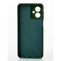 Силиконовый чехол SOFT Silicone Case для Motorola G54 (без лого) темно-зеленый