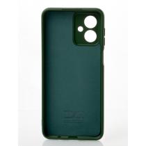 Силиконовый чехол SOFT Silicone Case для Moto G54 (без лого) темно-зеленый