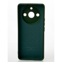 Силиконовый чехол SOFT Silicone Case для Realme 11 Pro (без лого) темно-зеленый