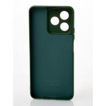 Силиконовый чехол SOFT Silicone Case для Realme C51 (без лого) темно-зеленый