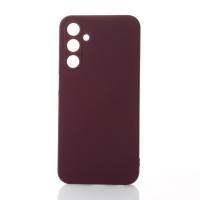 Силіконовий чохол SOFT Silicone Case для телефону Samsung A25 (без лого) бордовий