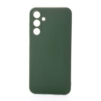 Силіконовий чохол SOFT Silicone Case для телефону Samsung A15 (без лого) темно-зелений