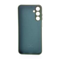 Силіконовий чохол SOFT Silicone Case для телефону Samsung A15 (без лого) темно-зелений