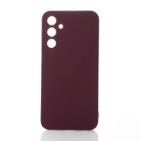 Силіконовий чохол SOFT Silicone Case для телефону Samsung A55 (без лого) бордовий