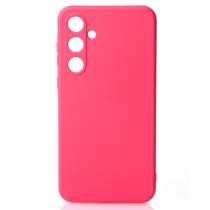 Силиконовый чехол SOFT Silicone Case для Samsung A55 (без лого) малиновый