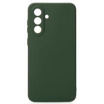 Силіконовий чохол SOFT Silicone Case для телефону Samsung A36 (без лого) темно-зелений
