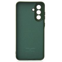 Силіконовий чохол SOFT Silicone Case для телефону Samsung A36 (без лого) темно-зелений