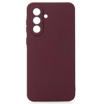 Силиконовый чехол SOFT Silicone Case для Samsung A36 (без лого) бордовый