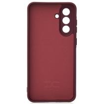 Силиконовый чехол SOFT Silicone Case для Samsung A36 (без лого) бордовый