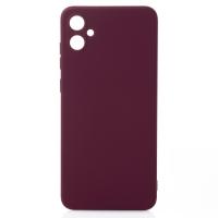 Силіконовий чохол SOFT Silicone Case для телефону Samsung A05/M05 (без лого) бордовий