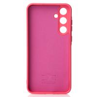 Силиконовый чехол SOFT Silicone Case для Samsung A35 (без лого) малиновый