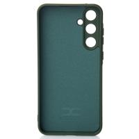 Силиконовый чехол SOFT Silicone Case для Samsung A35 (без лого) темно-зеленый